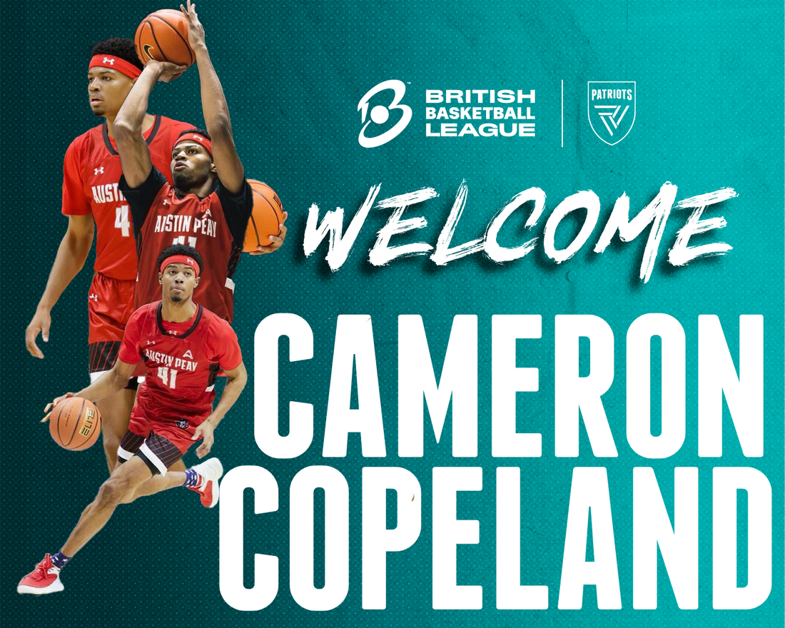 Patriots sign American wing Cameron Copeland